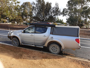 MN Triton Canvas Ute Canopy