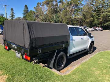 Hilux Canvas Canopy