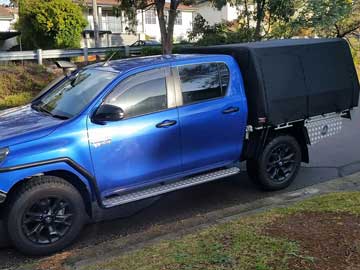 Hilux Canvas Canopy