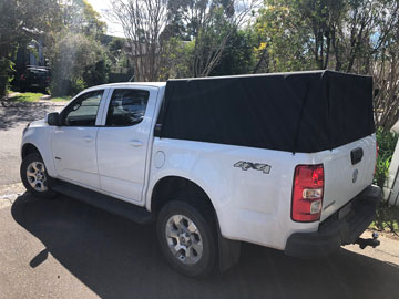 RG Colorado Canvas Ute canopy
