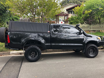 canvas ute canopy N70