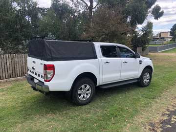 canvas ute canopy Ranger