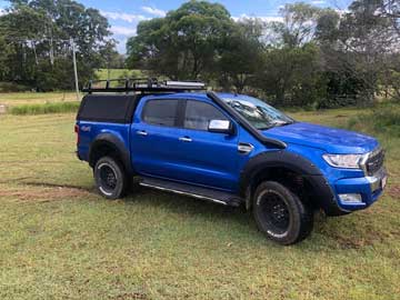 canvas ute canopy Ranger