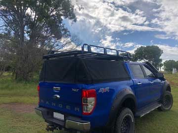 canvas ute canopy Ranger