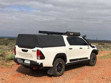 canvas ute canopy Rugged-x