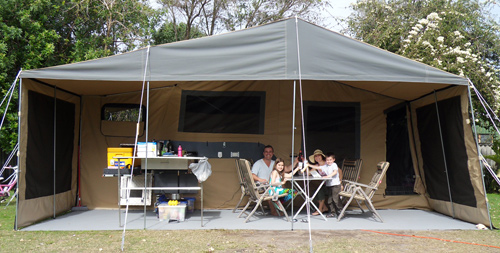 Custom Canvas Camper Tops