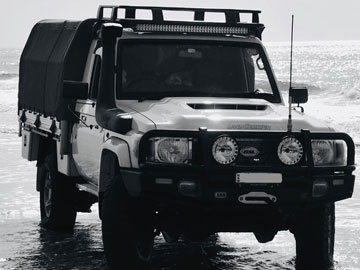 Canvas ute Cover