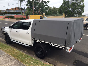 Hilux Canvas Canopy